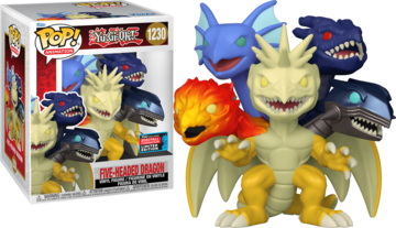 Funko Pop! Yu Gi Oh : Five-Headed Dragon #1288 2022 Fall Exclusive 6"