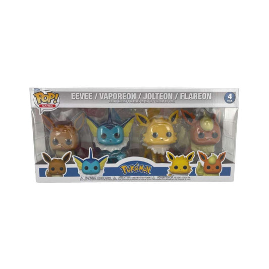Pokémon Funko Pop! Jolteon  Vaporeon  Flareon  Eevee, 4 pack salestatic!!