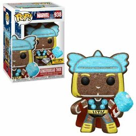 Funko Christmas Pop! Marvel : Gingerbread Thor #938 Diamond Exclusive Hot topic
