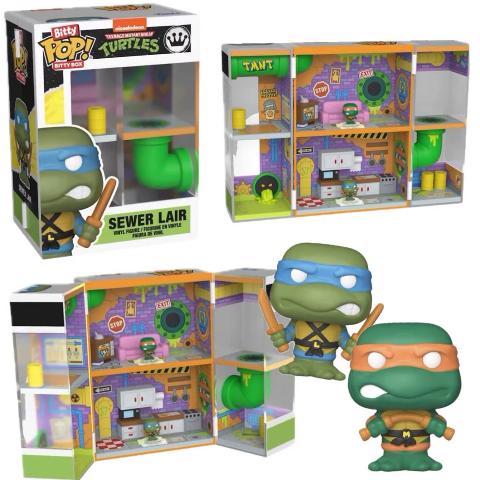 Teenage Mutant Ninja Turtles Mystery Funko Bitty Pop! Bitty Box TMNT SEWER LAIR