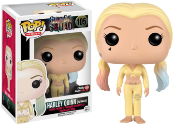 DC Comics Pop! Suicide Squad Harley Quinn HQ Inmate #105