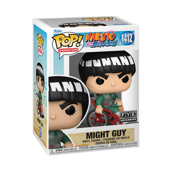 Funko Pop! Anime: Naruto - Might Guy #1412 FYE Exclusive