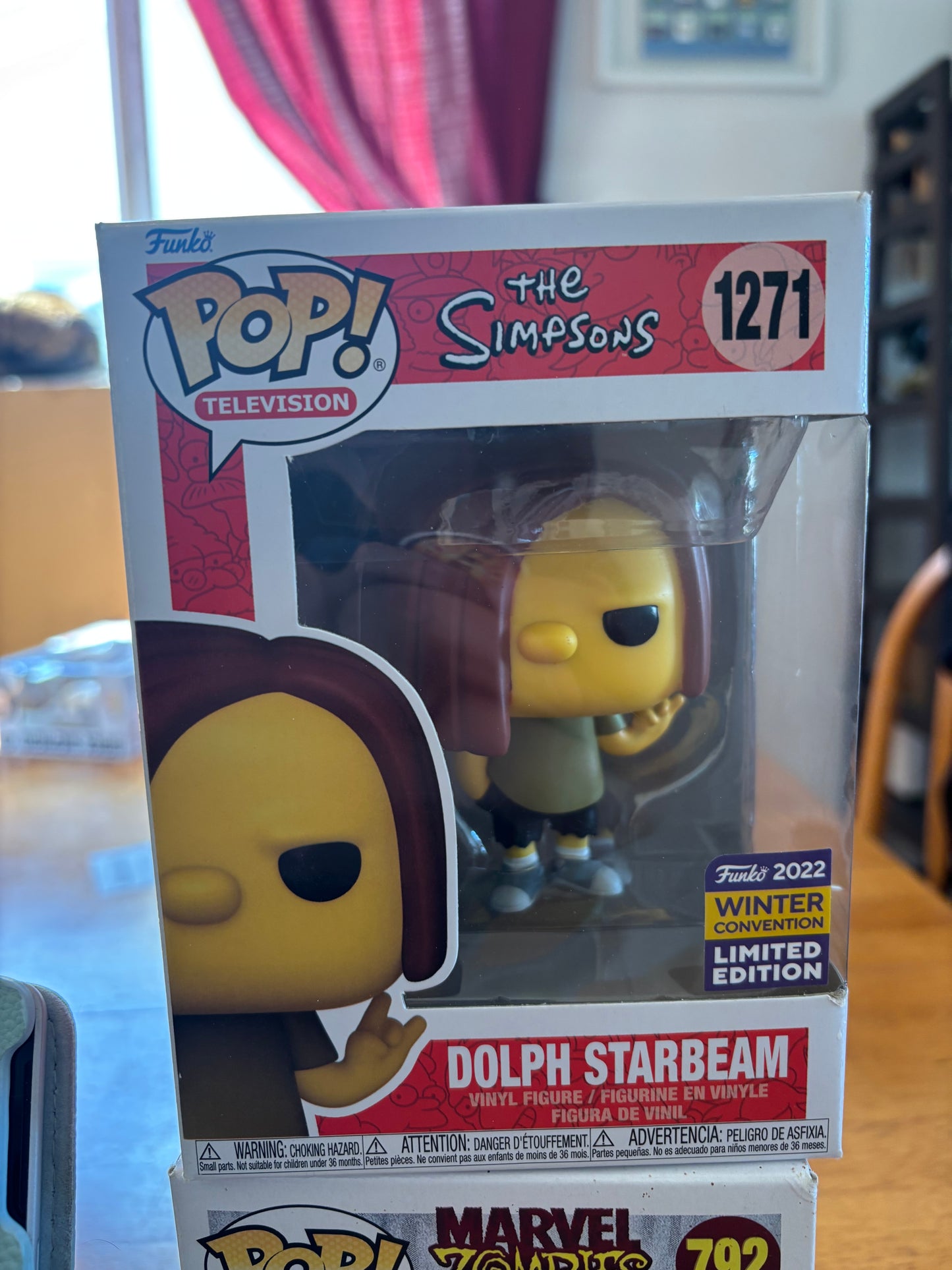 The Simpsons Pop! Dolph Starbeam #1271 2022 Winter Convention Exclusive