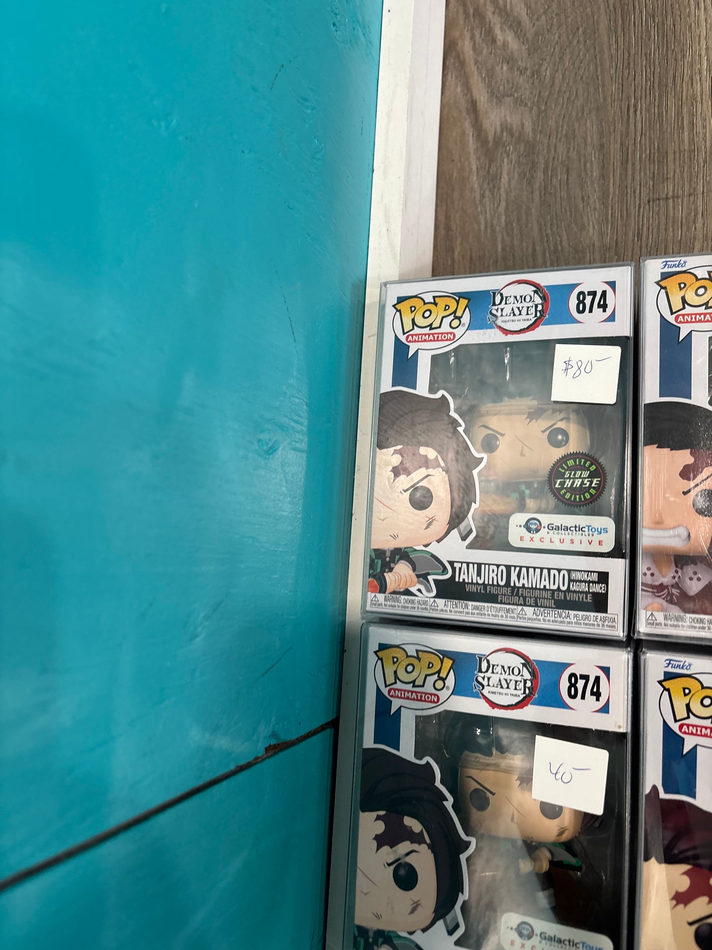 Funko Pop! Demon Slayer Tanjiro Kamado #874 hinokami kagura dance Chase Galactic Toys Exclusive