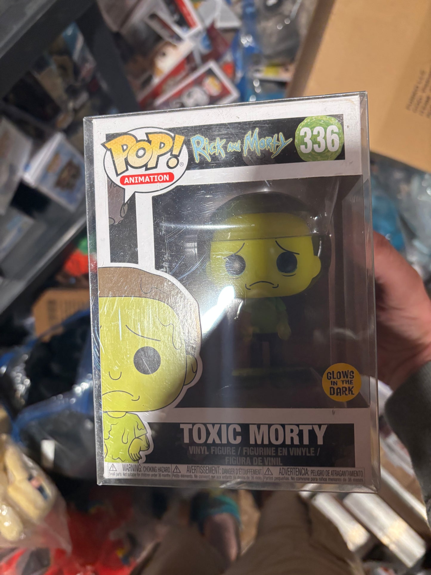 Funko Pop! Rick and Morty : Toxic Morty GID #336