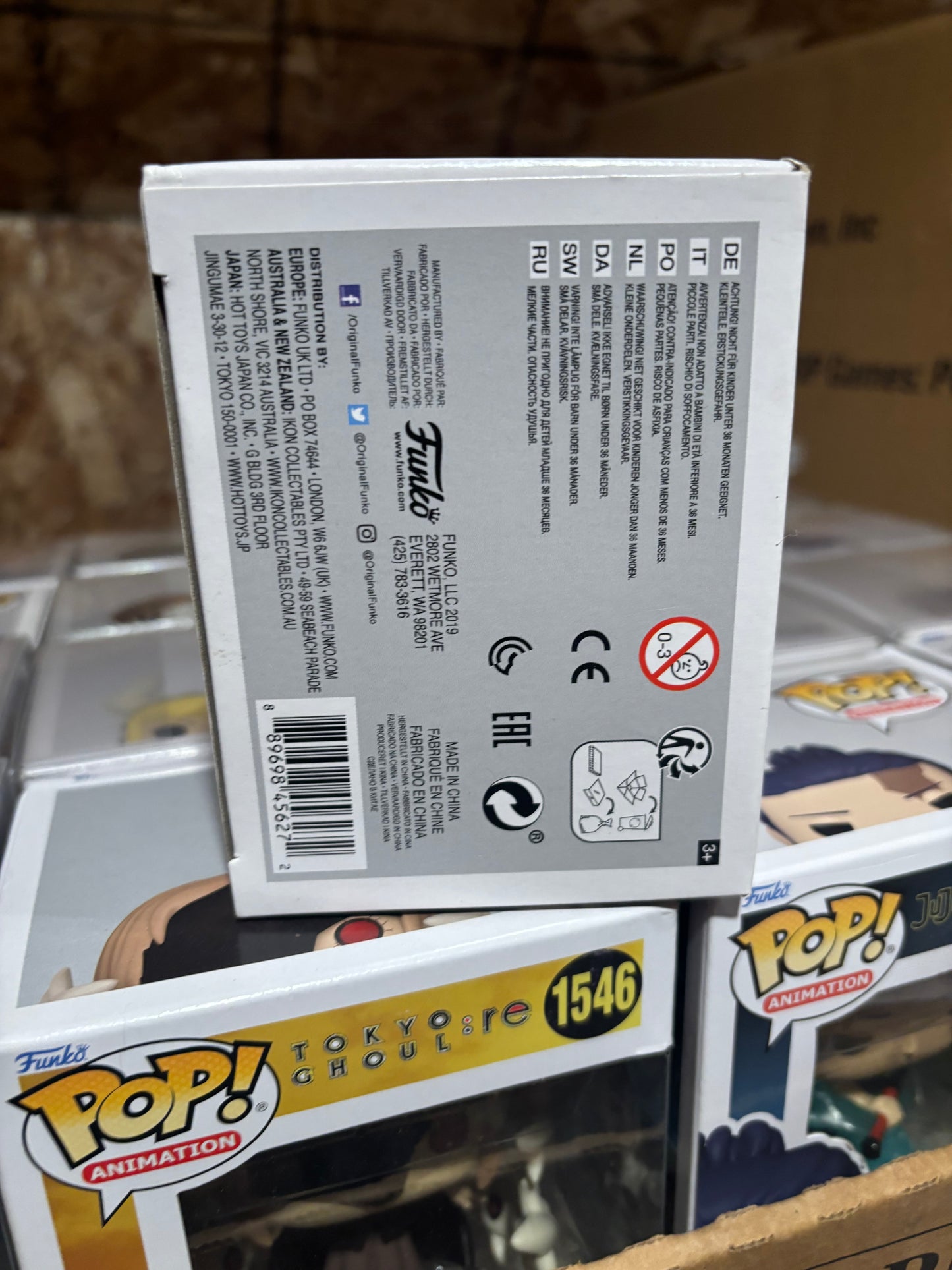 Funko Pop! Anime: Naruto: Madara Uchiha #722 Eb Games Exclusive