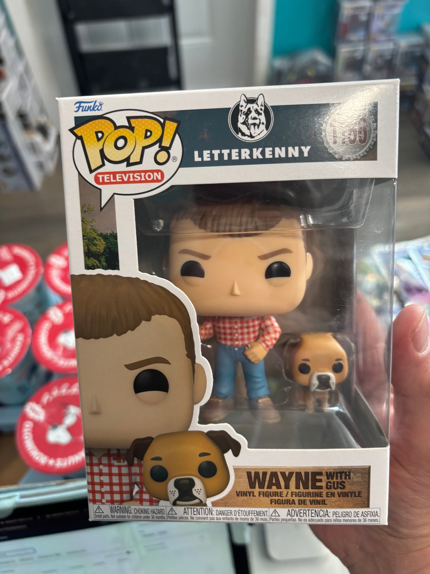 Funko POP Television: Letterkenny- Wayne with Gus #1166