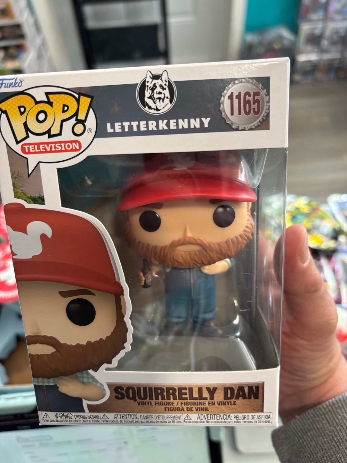 Funko POP Television: Letterkenny- Squirrelly Dan #1165
