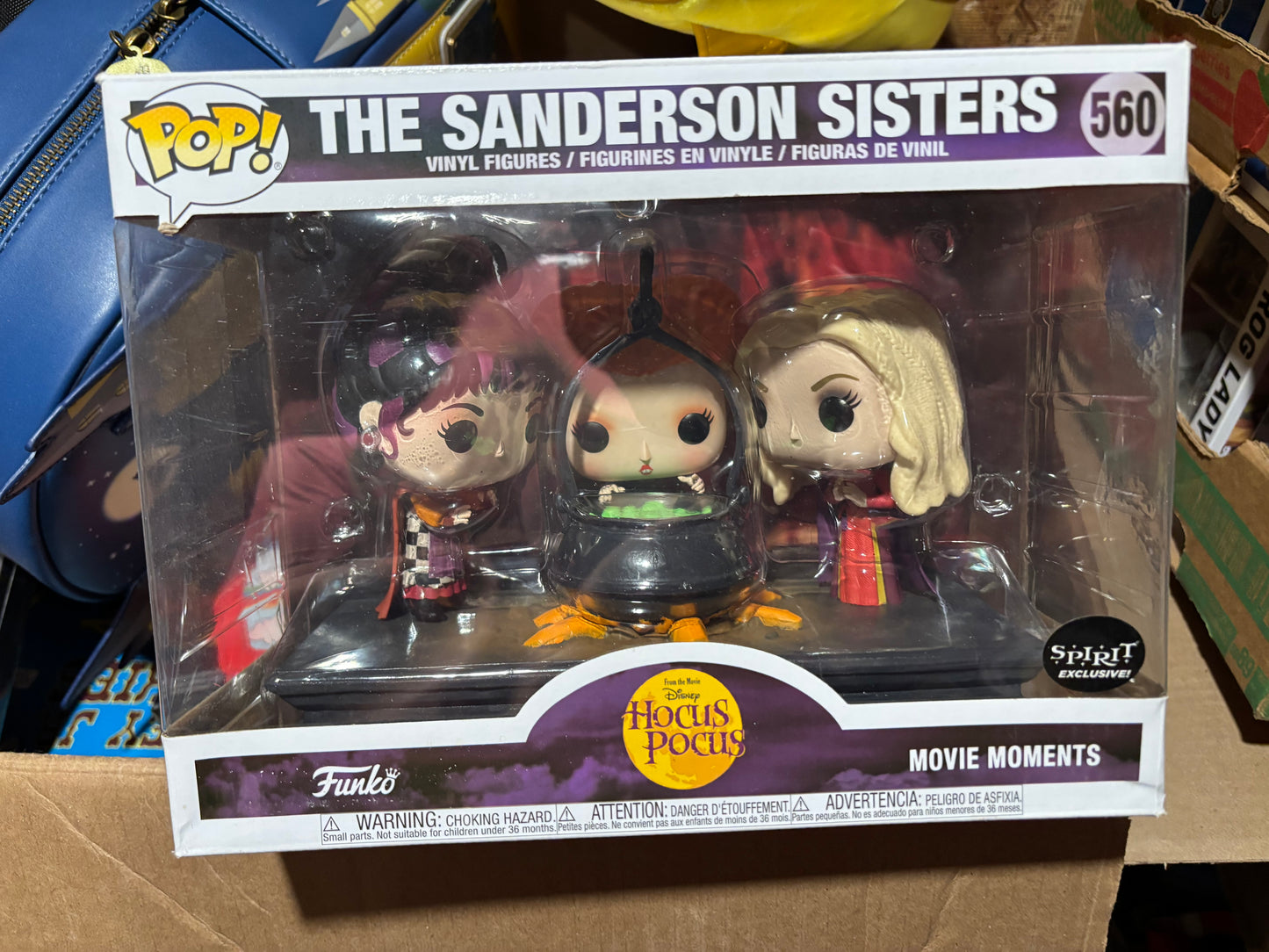 Funko Pop! Disney : Hocus Pocus : The sanderson Sisters #560 Deluxe with caulfron
