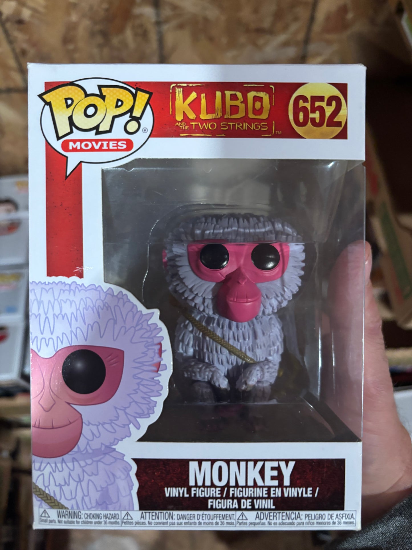 Funko Pop! : Kubo and the two Strings : Monkey #652