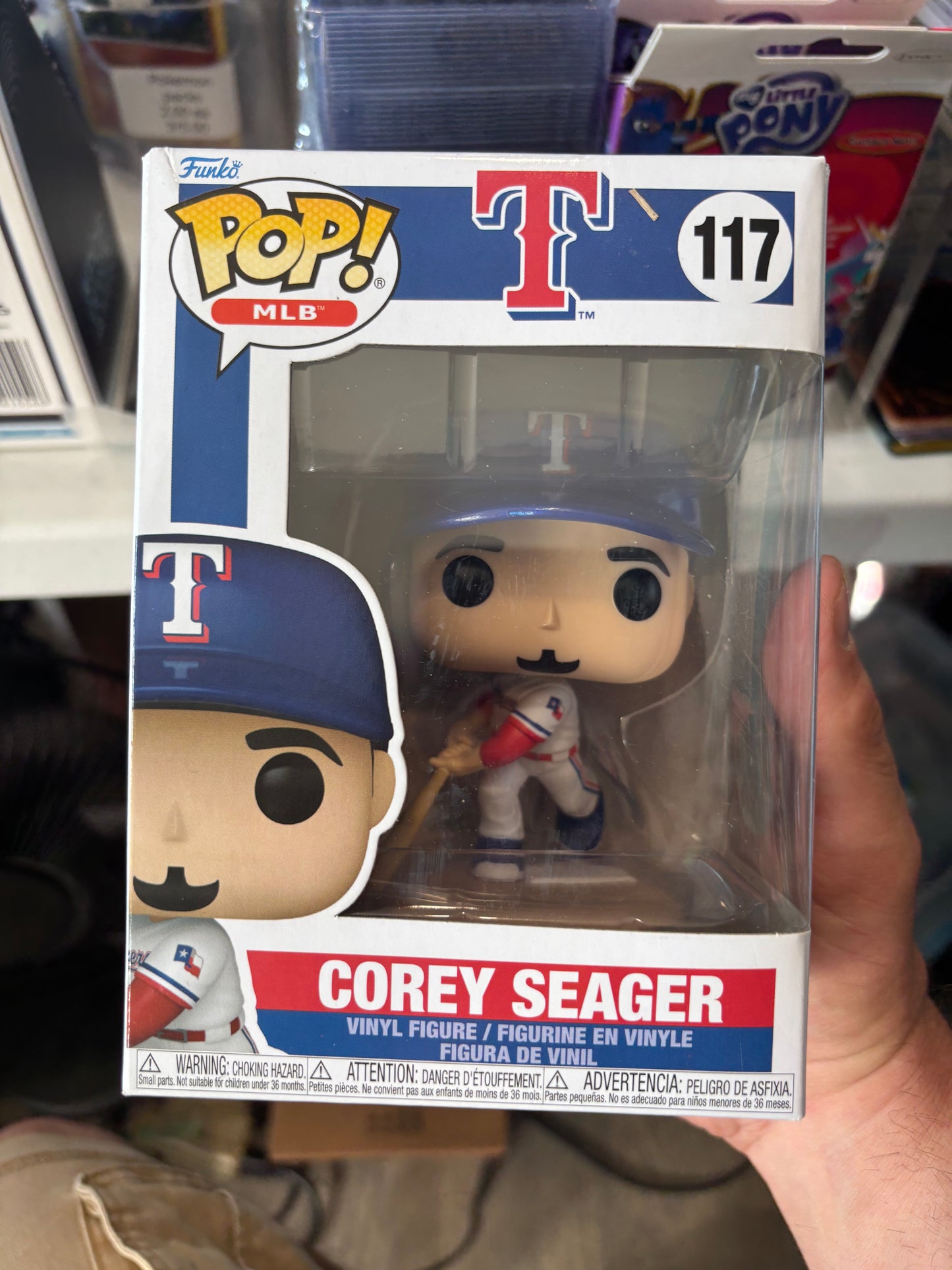 MLB Pop! Corey Seager #117 Texas Rangers