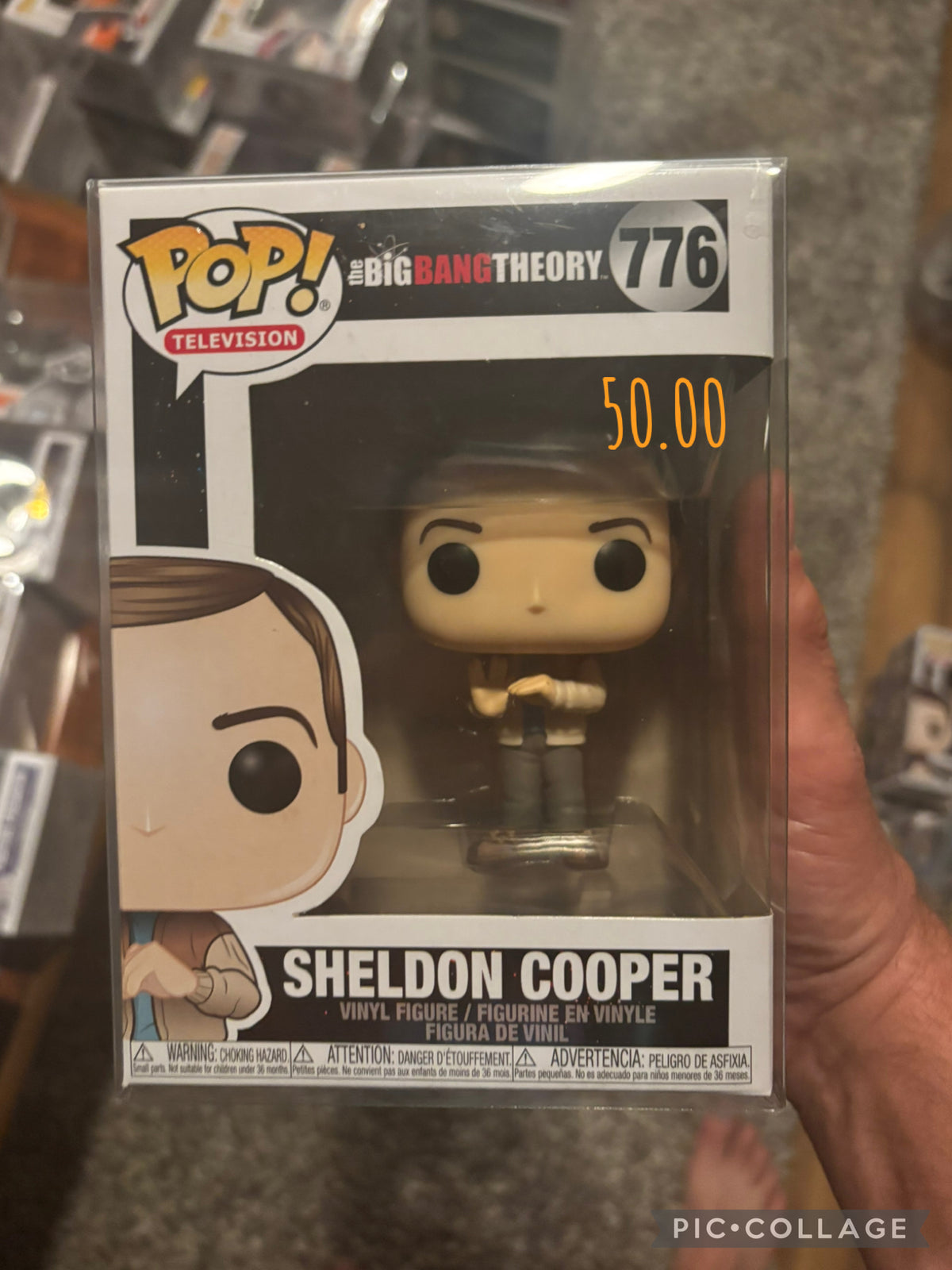 FUNKO POP! Big Bang theory : Sheldon cooper #776