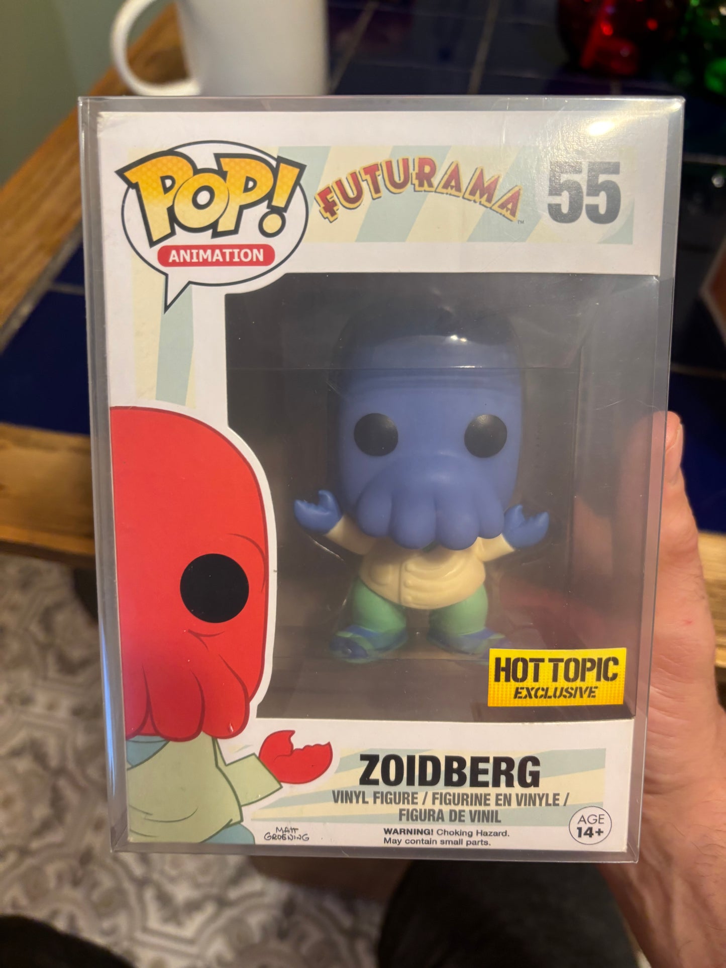 Funko Pop! Futurama - Zoidberg #55 Hot topic Exclusive
