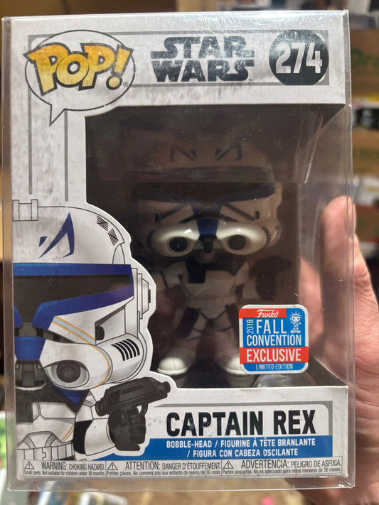 Star Wars Pop! Star Wars Pop!  Captain Rex : 2018 Fall Convention Exclusive Clone Wars