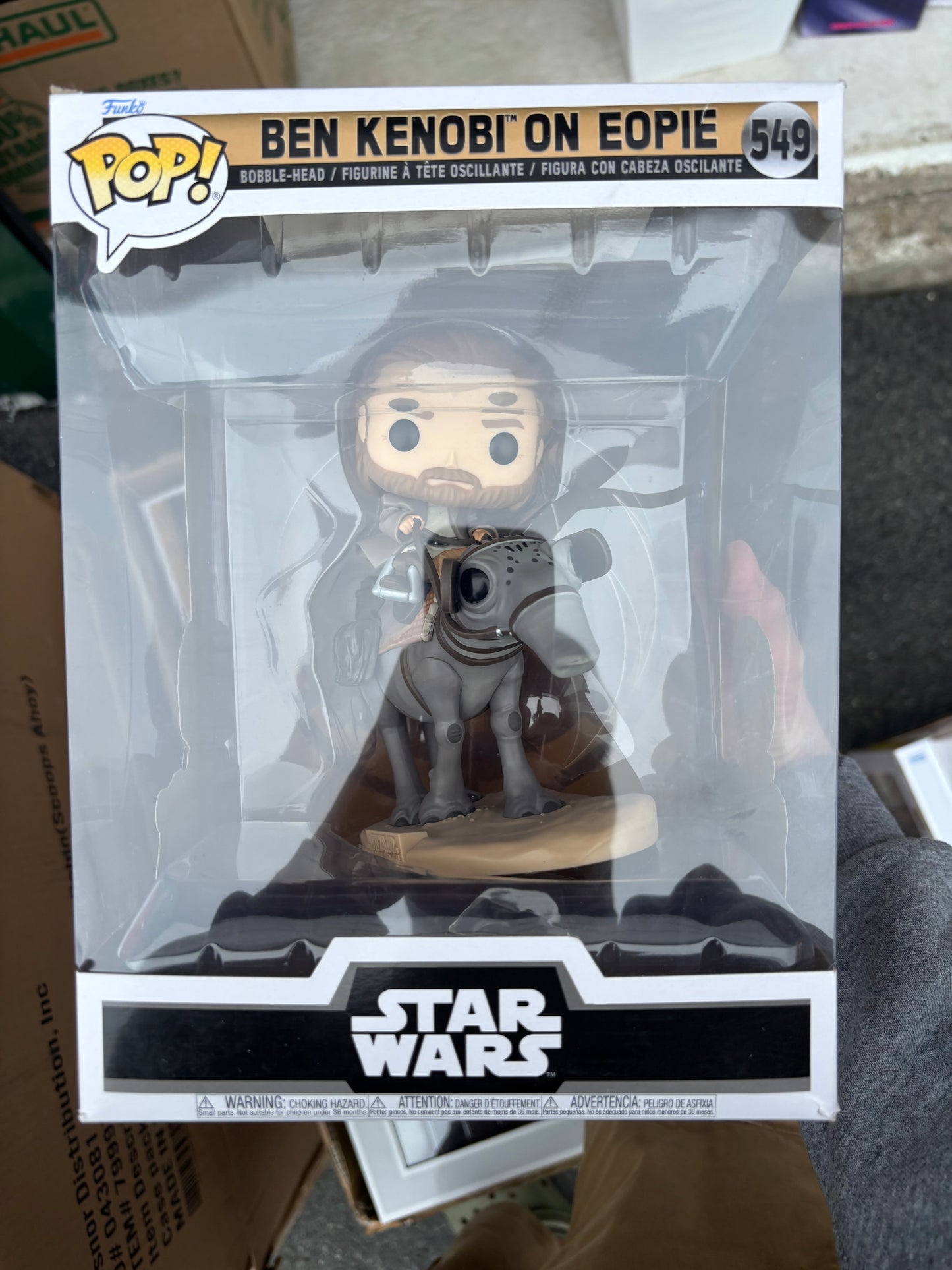 Funko Pop! Star Wars : Ben Kenobi on Eopie #549 Deluxe Sale