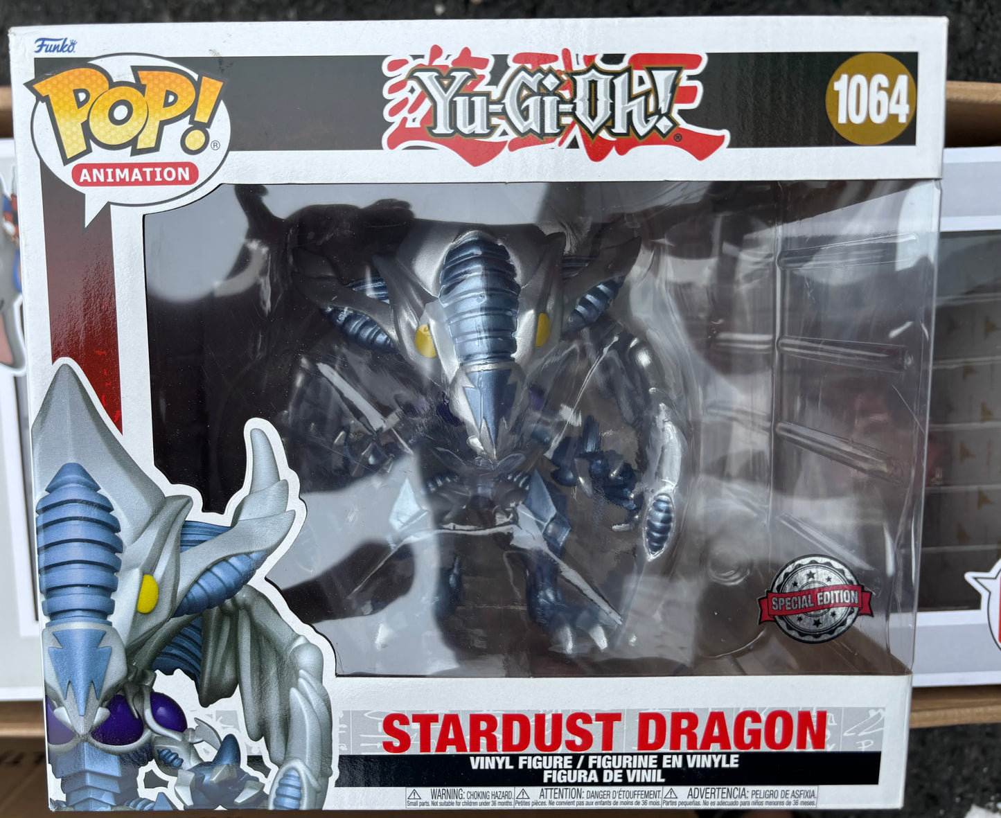 Funko Pop! Yugioh : Stardust Dragon #1064 Shared Exclusive yu-gi-oh