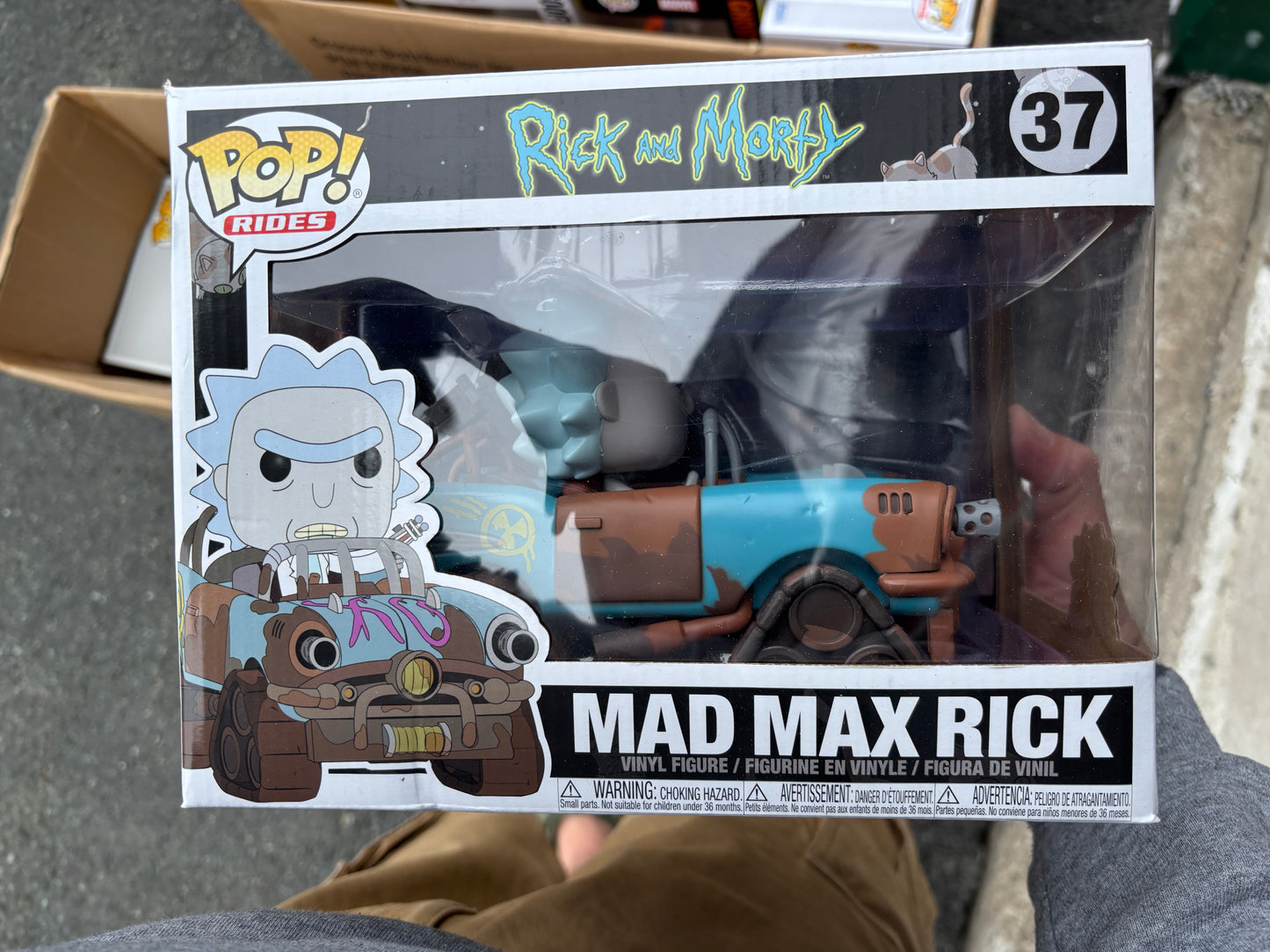 Funko Pop! Rick and Morty : Mad Max Rick #37 Deluxe
