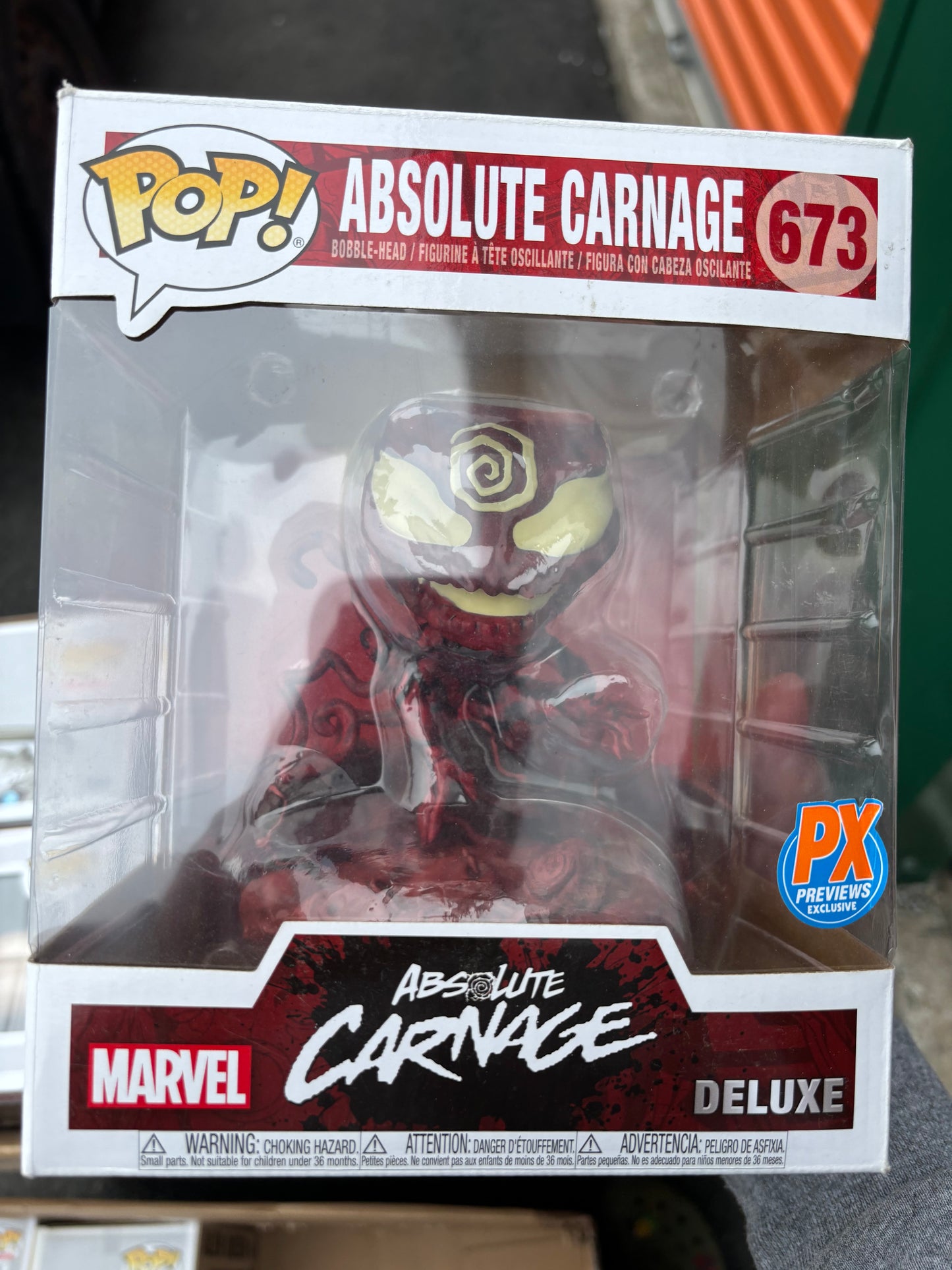 Funko Pop : Marvel : Absolute Carnage #673 Px Previews Exclusive Deluxe