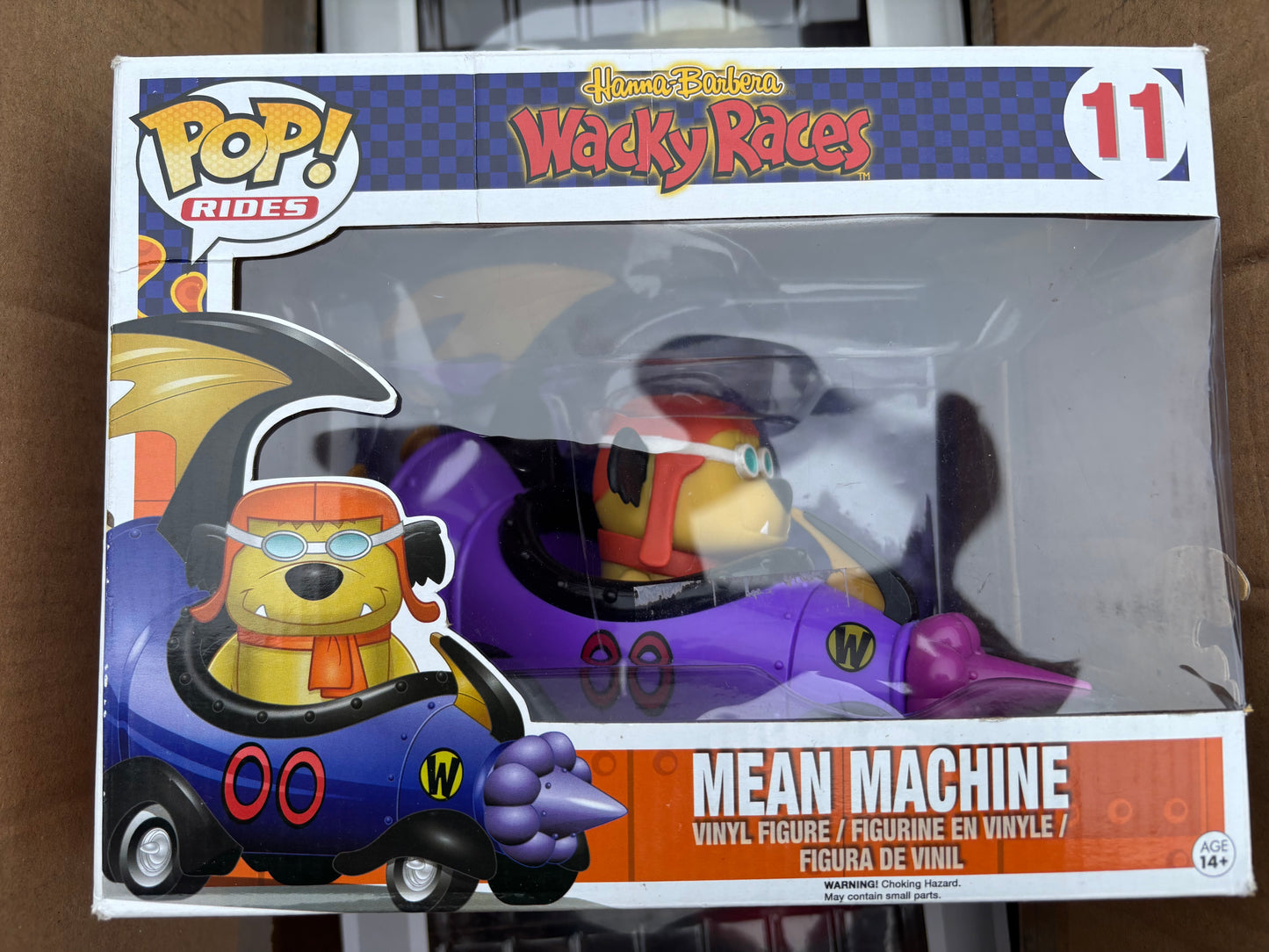 Funko Pop! Hanna Barbera Wacky Races Mean Machine Muttley #11 Deluxe