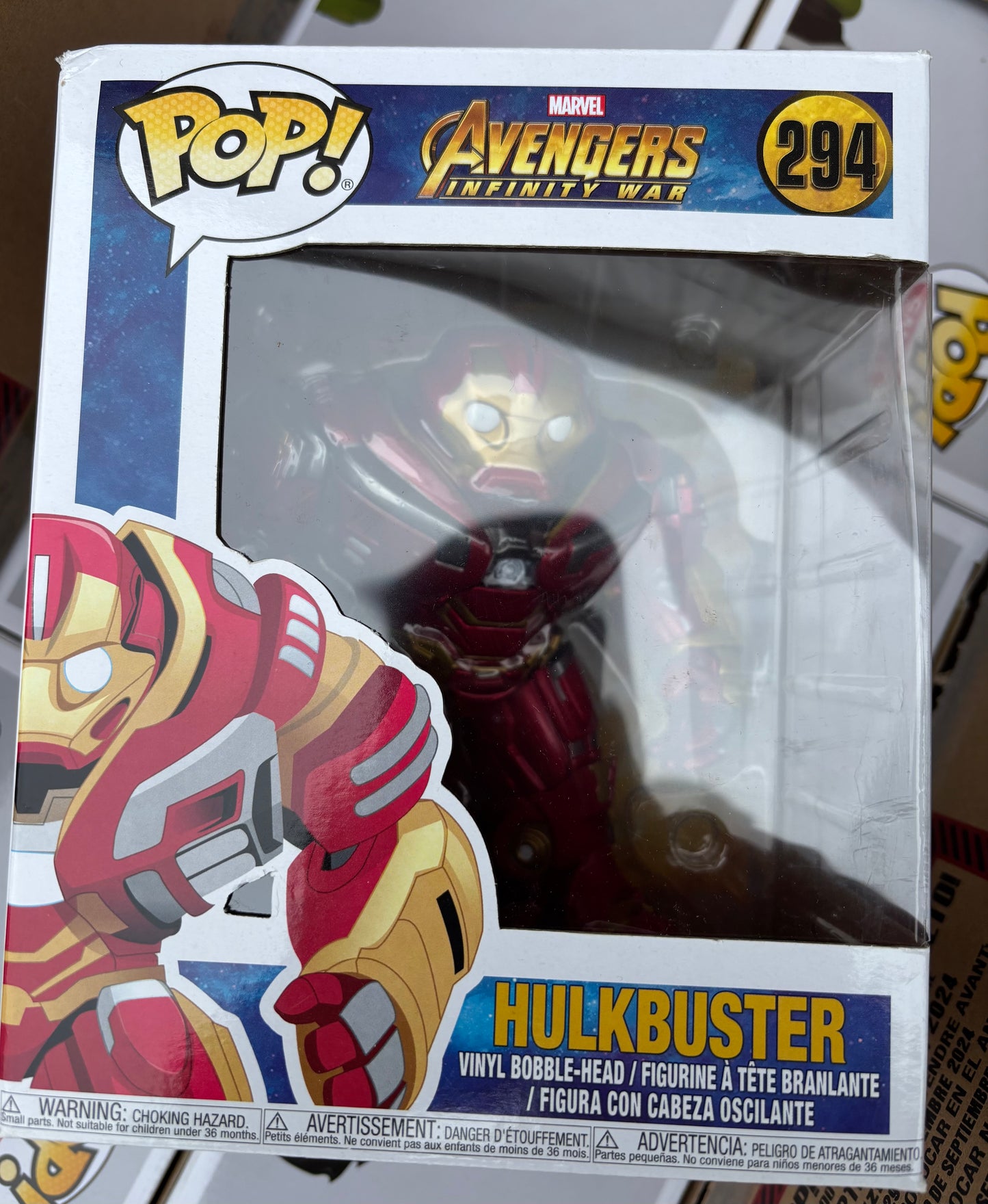 FUNKO POP! Marvel: Avengers Infinity War : Hulkbuster #294 Iron Man