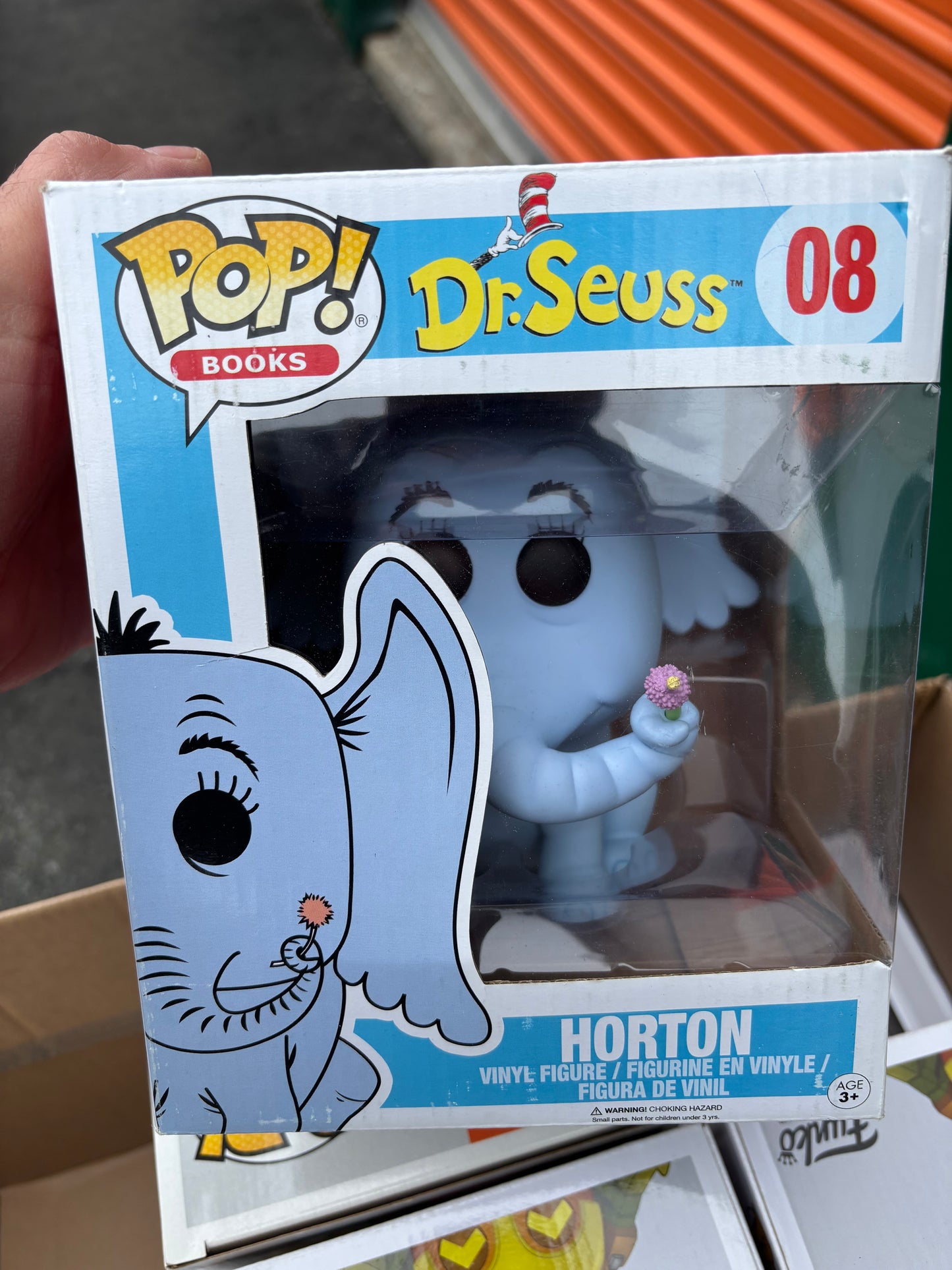 Funko Pop : Dr Seuss : Horton #08 Deluxe (Slight box damage)