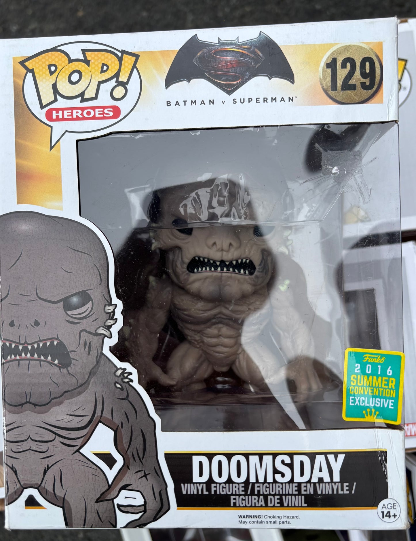 Funko Pop : Dc Comics: Batman Superman Doomsday #129 2016 Summer Exclusive