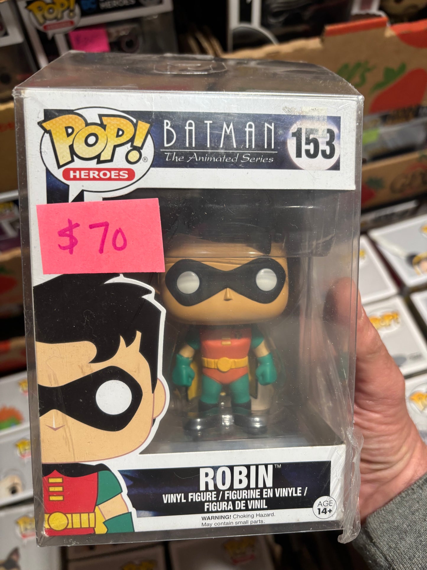 FUNKO POP! Batman Animated Series : Robin #153