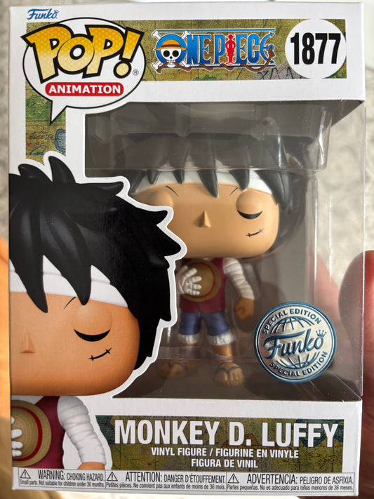 One Piece Funko Pop! Monkey D. Luffy #1877 Shared Exclusive