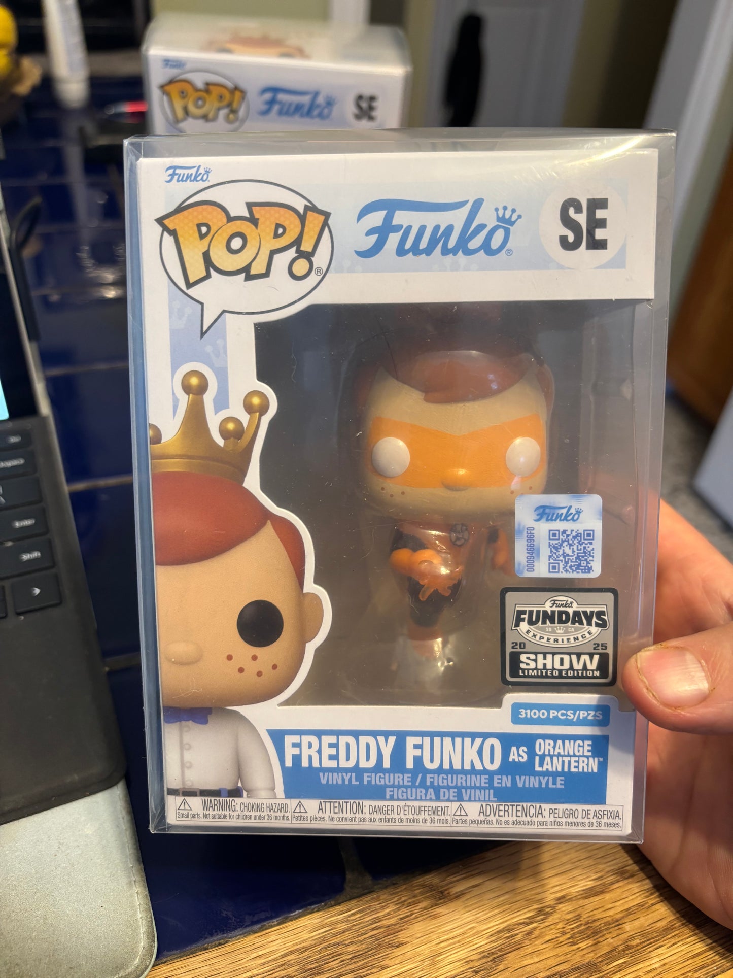 Funko Fundays Experience : Freddy Funko as Orange Lantern SE Green Lantern 2025