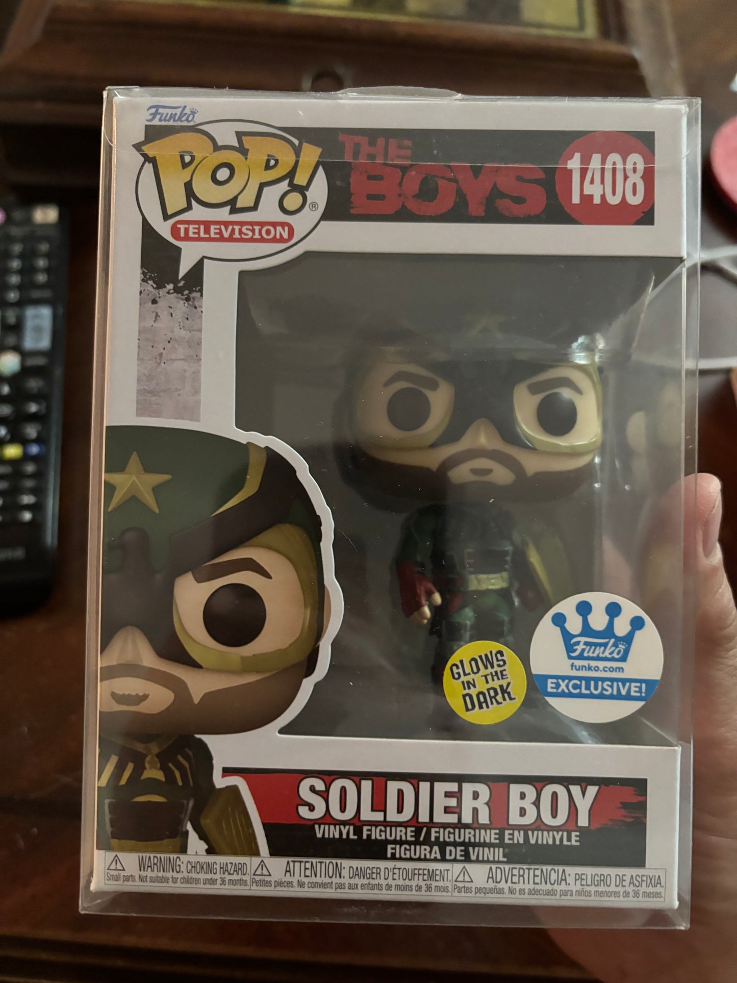 Funko Pop! TV: The Boys - Soldier Boy #1408 Funko Store Exclusive