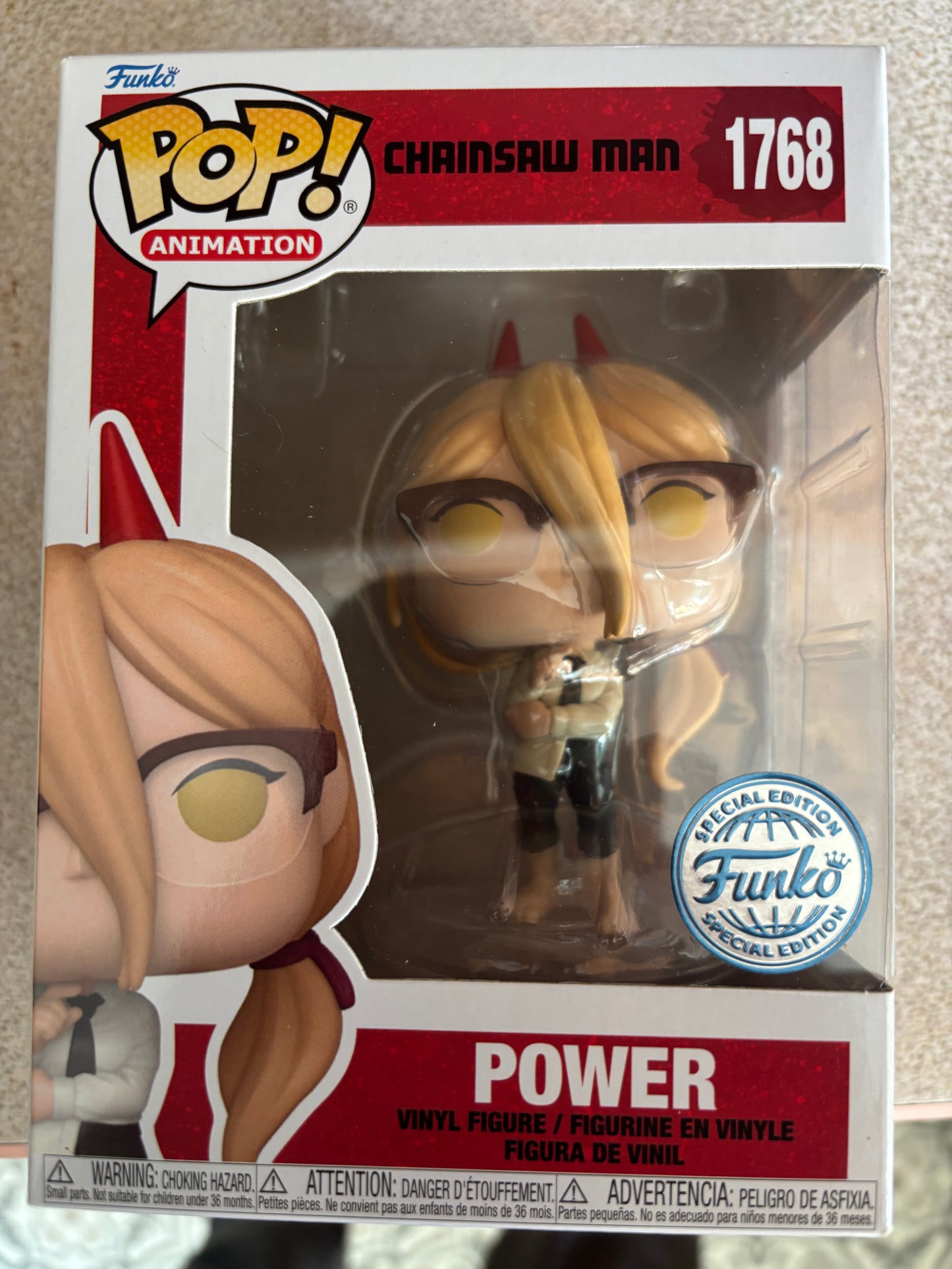 Anime Funko : Chainsaw Man Pop! Power #1768 Operation Super Smart Shared Exclusive
