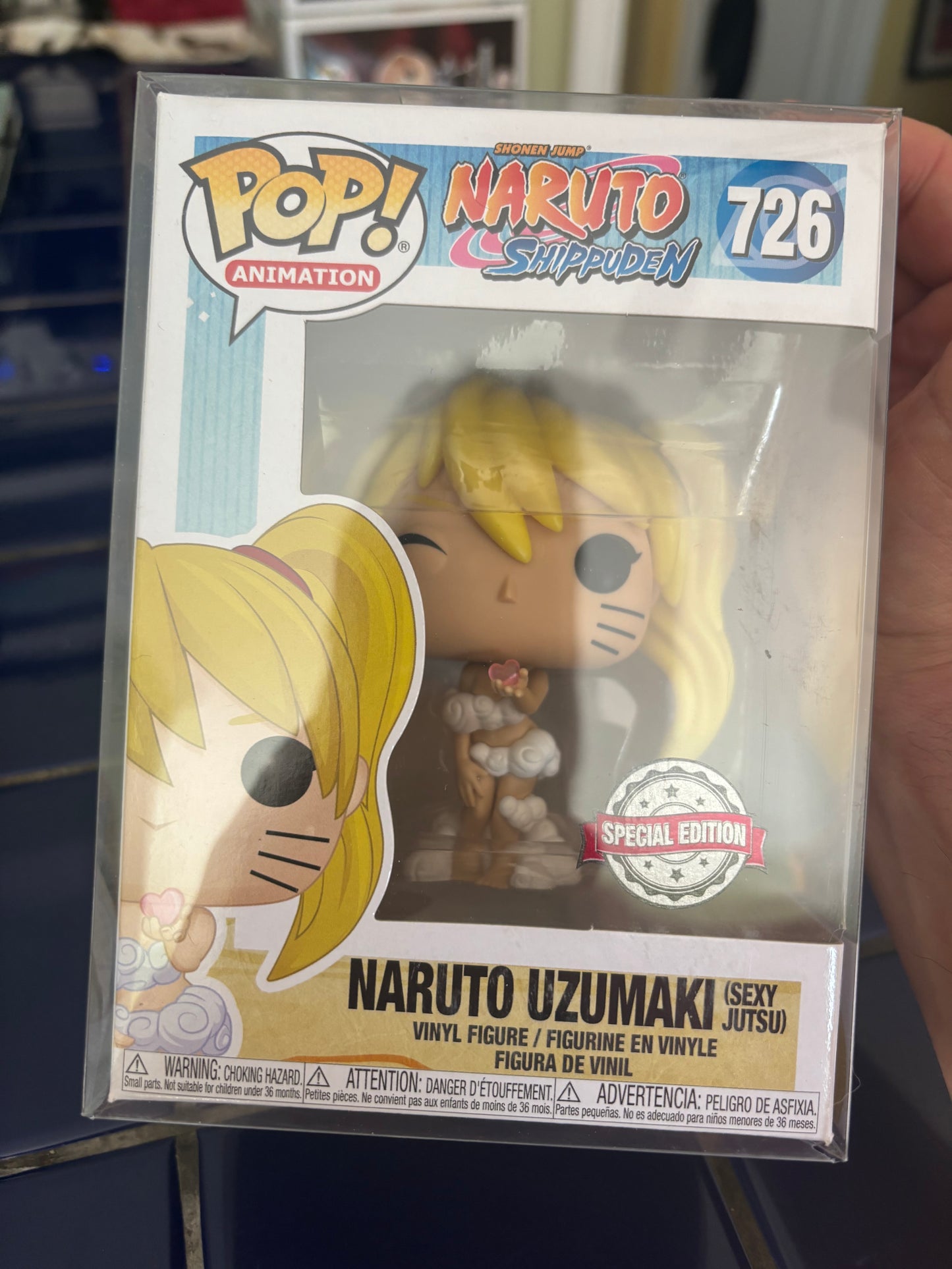 Funko Pop! Anime: Naruto - Naruto Uzumaki Sexy Jutsu #726 Shared Exclusive