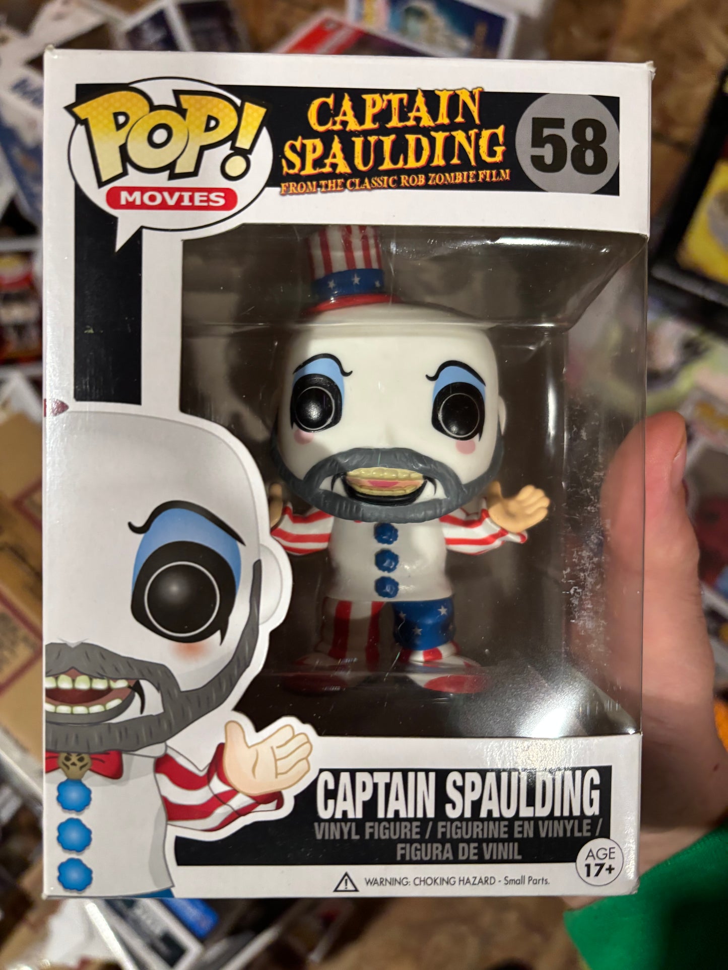 Funko Horror Pop! - rob zombie : Captain Spaulding #58