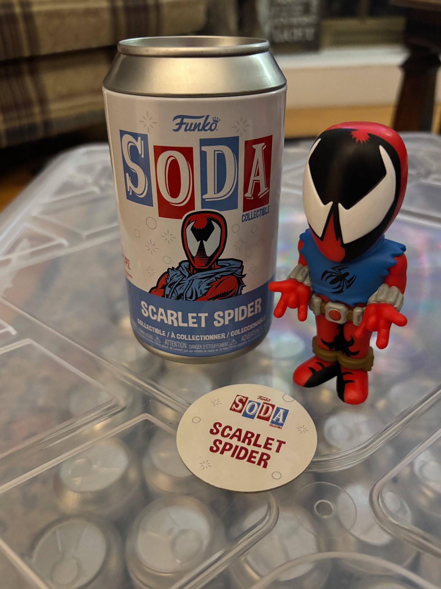 Funko Soda Common : Marvel : Spider-man : Scarlet Spider
