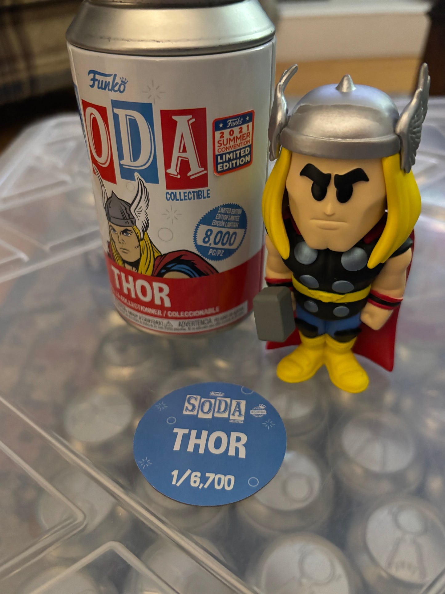Funko Soda Common : Marvel : Thor limited 6700 2021 Summer Exclusive