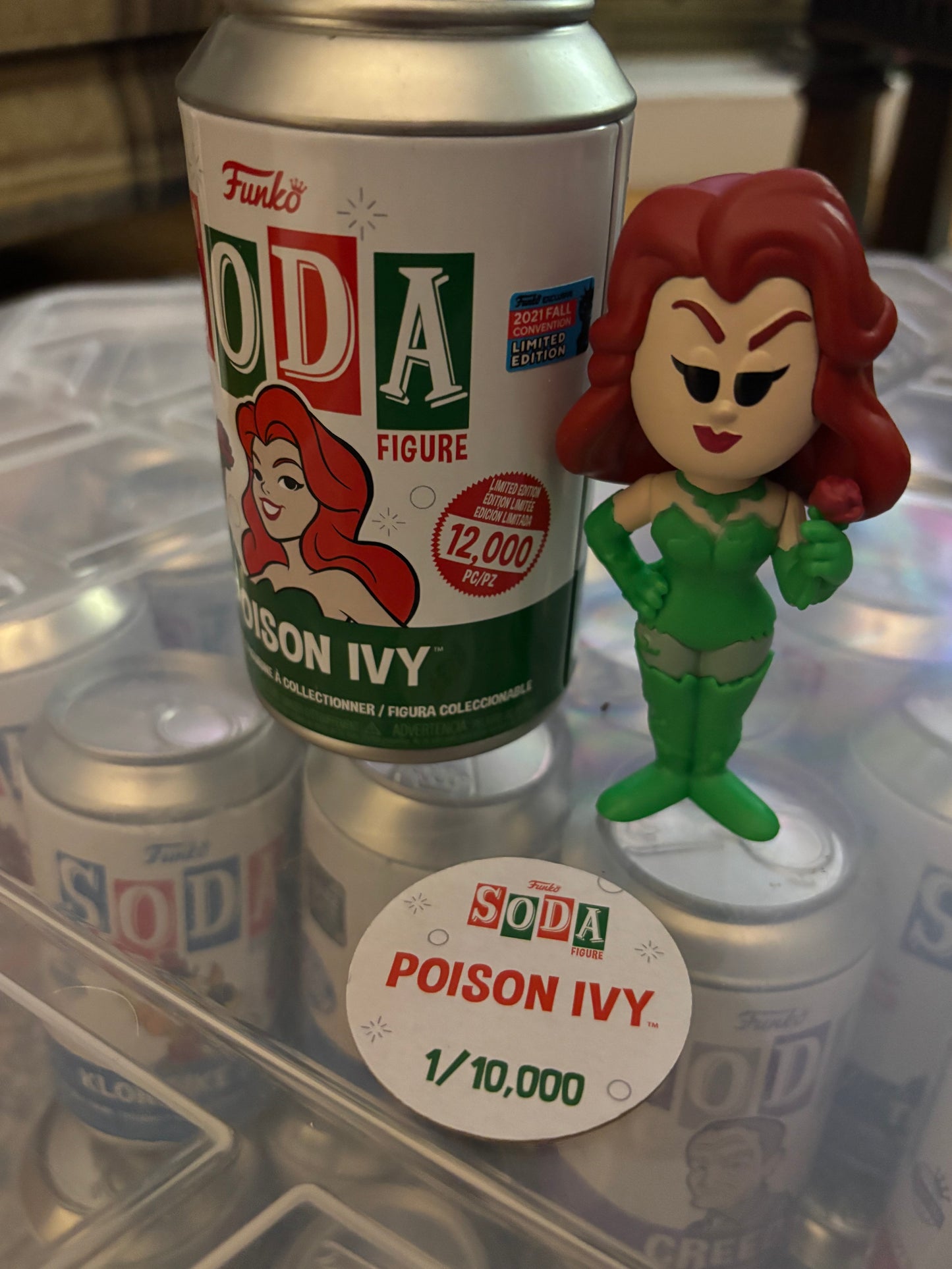 Funko Soda Common : Dc Comics : Poison Ivy 2021 Fall Exclusive Limited 10000