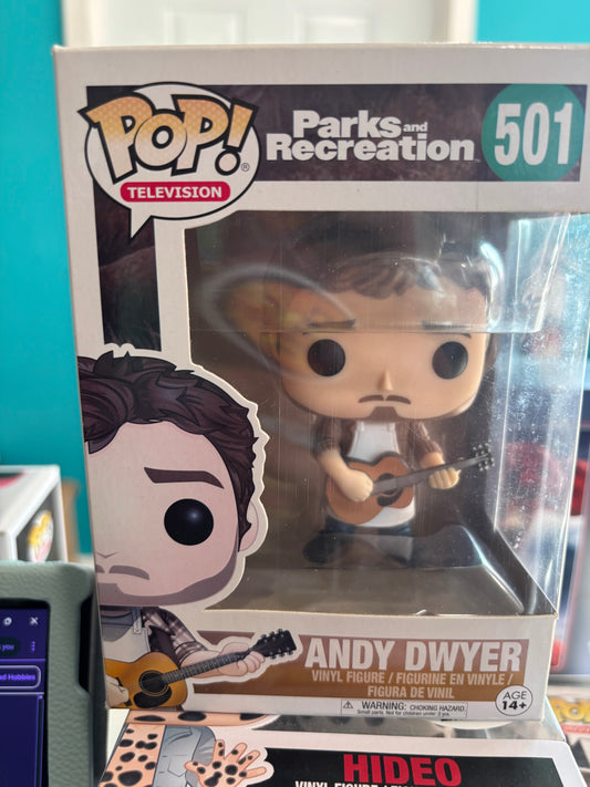 Parks and Recreation Red Funko Pop!  Andy Dwyer  #501