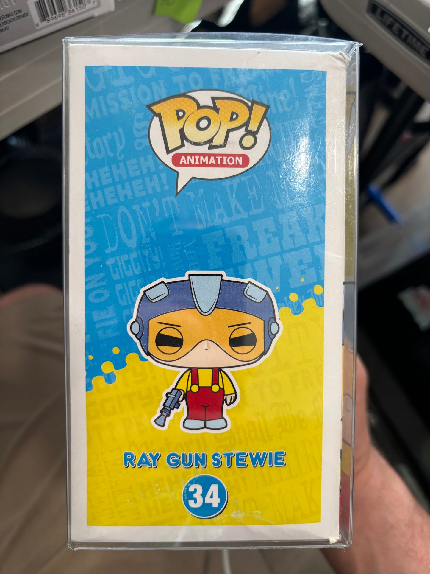 Funko Pop! Family Guy : Ray Gun Stewie #34
