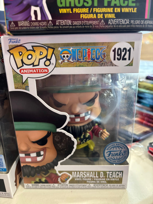 One Piece Funko Pop! Marshall d. Teach #1921 Shared Exclusive