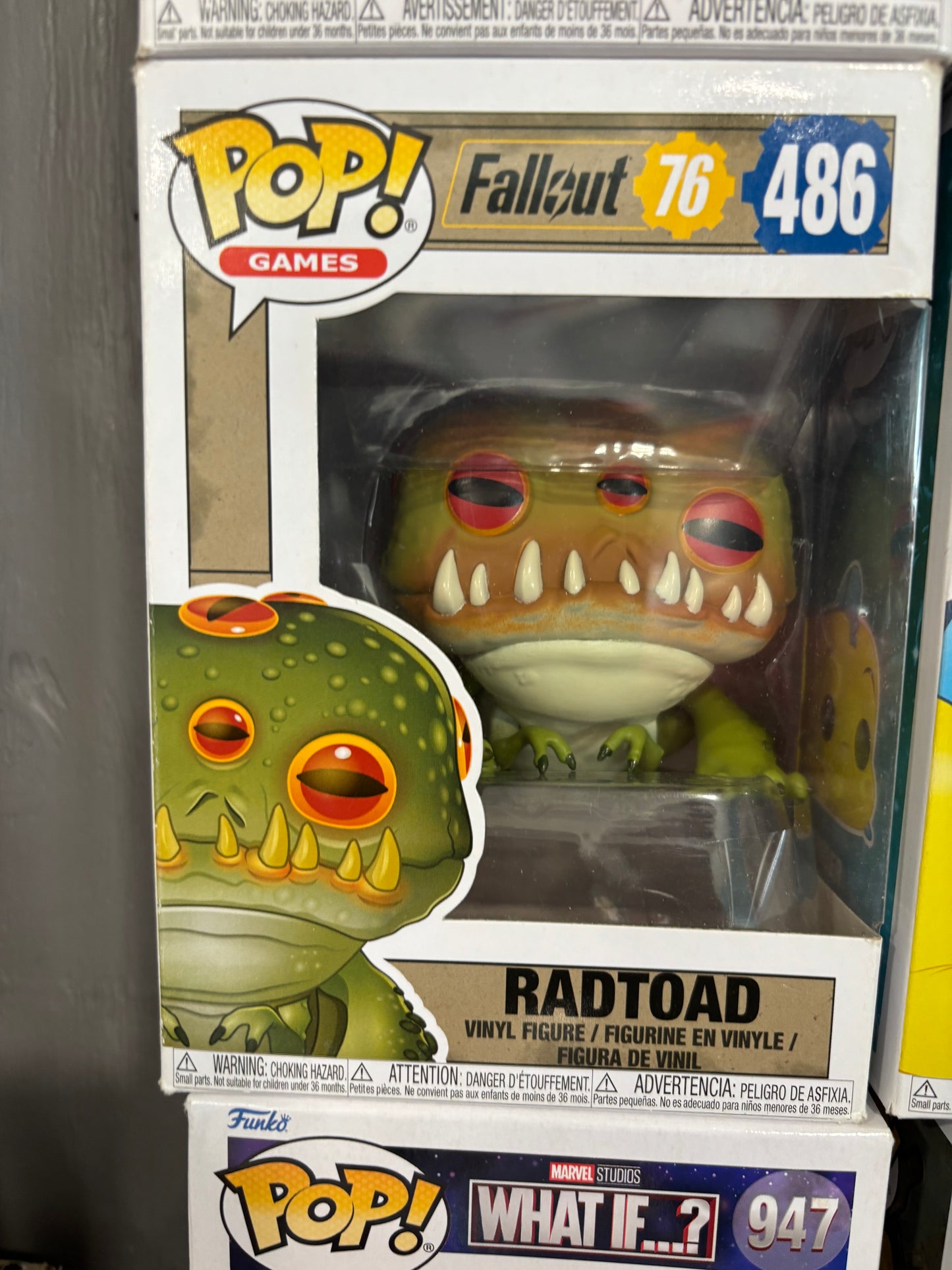 FUNKO POP! Fallout 76 : Radtoad #486