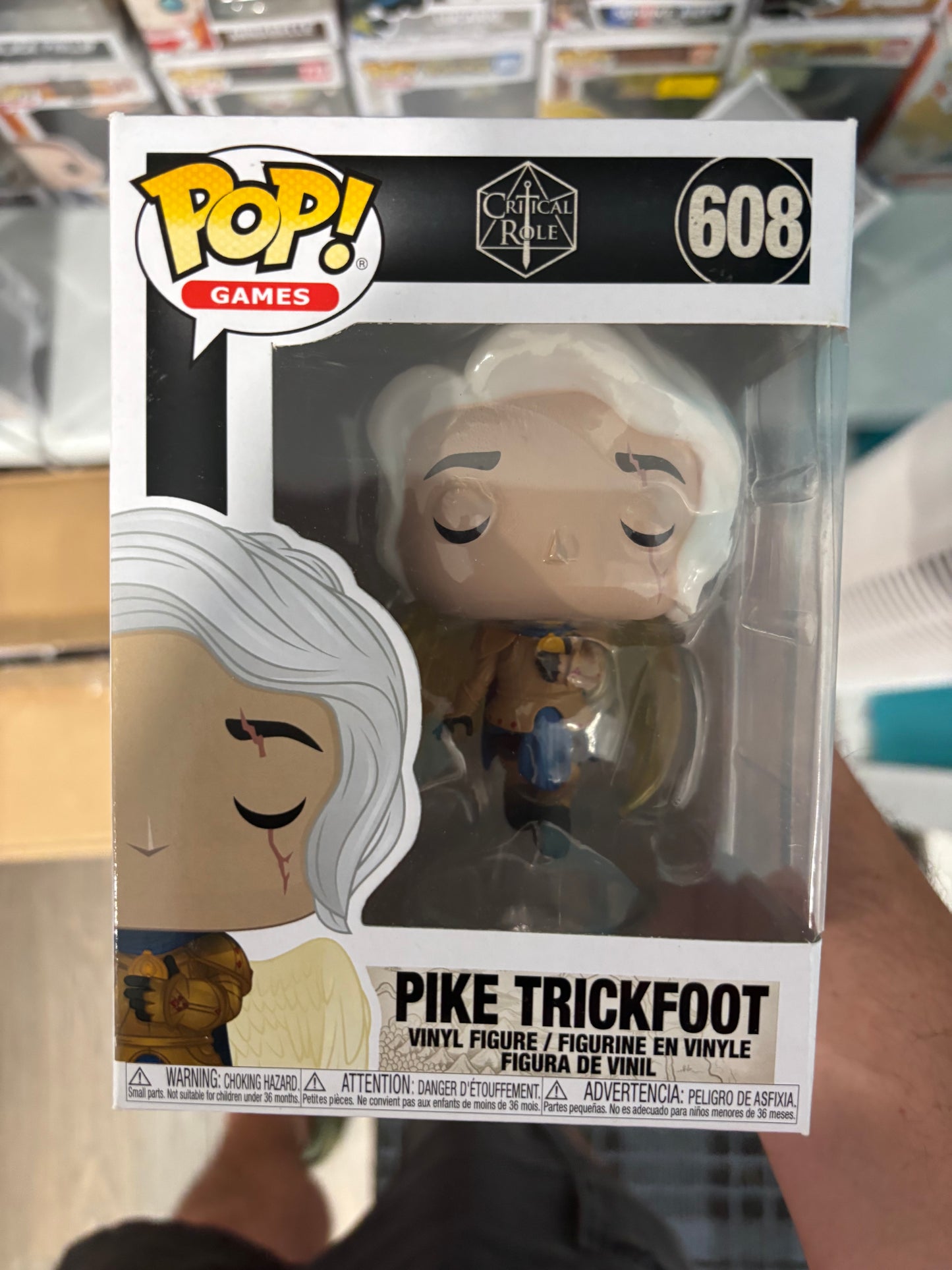 Funko Pop : Video Games : Critical Role : Pike Trickfoot #608