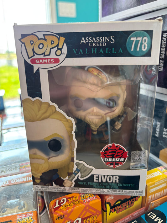 FUNKO POP! Assassin's Creed Valhalla:  Eivor #778 Eb Games Exclusive