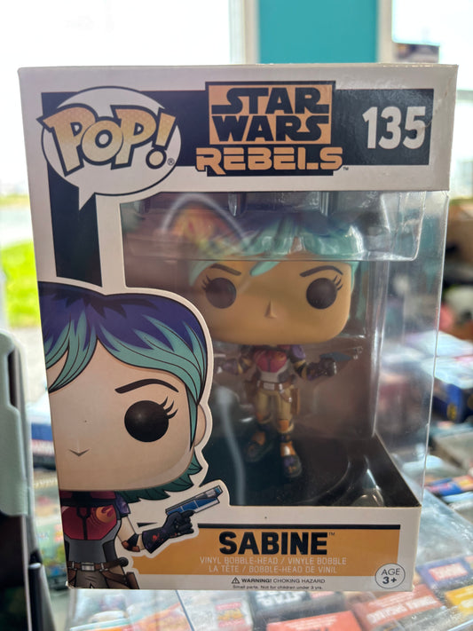 Funko Pop! Star Wars Rebels Sabine Wren #135