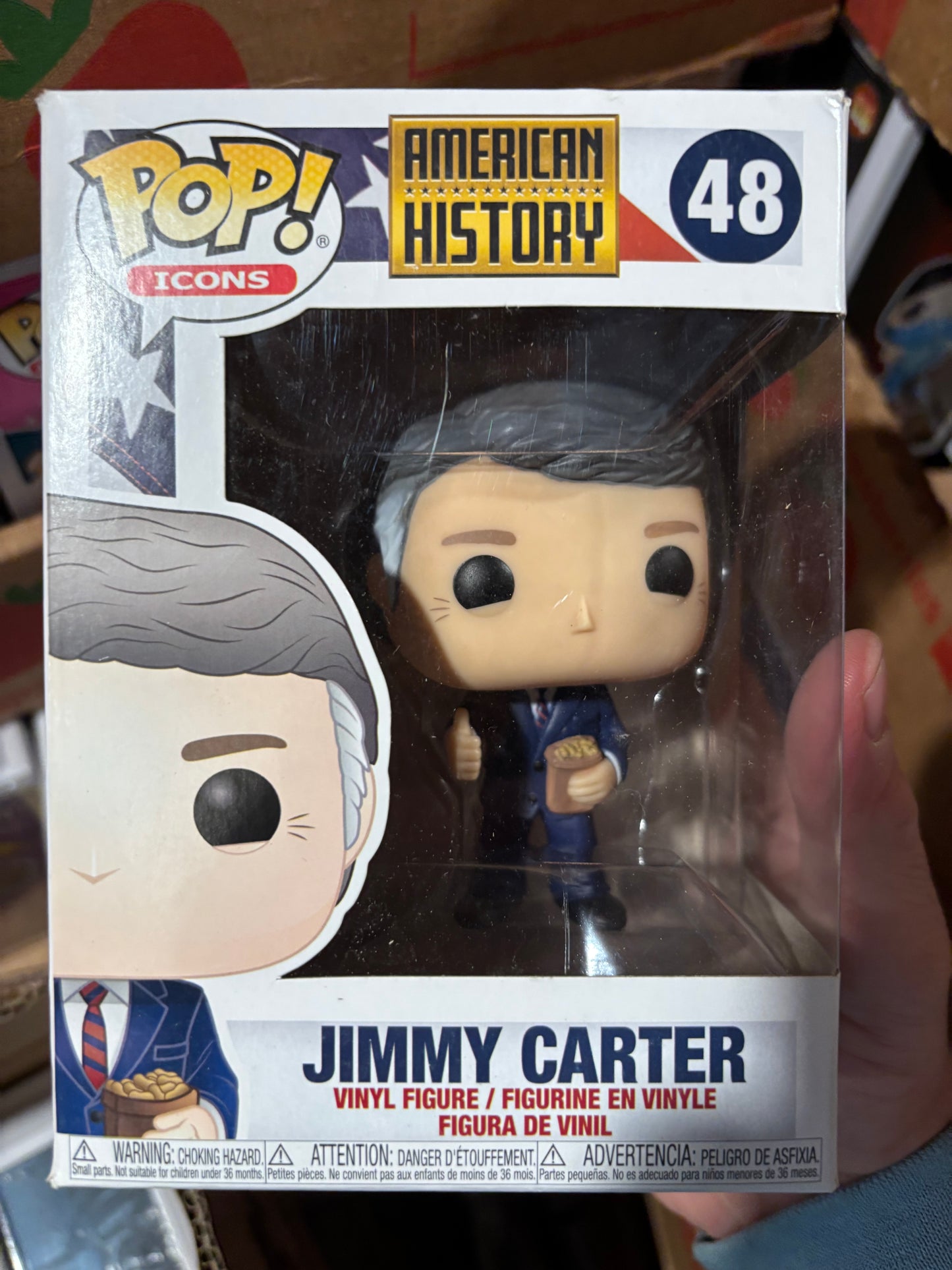 Funko Pop! American History : Icons Jimmy Carter #48