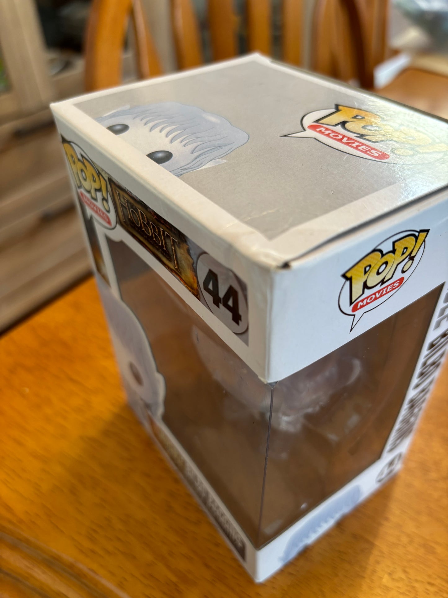 The Lord of the Rings Pop! Hobbit invisible Bilbo Baggins #44 box damage