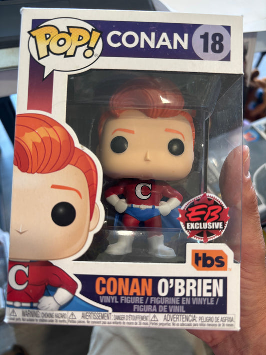 Office Funko Pop!  Conan O'brien #18 Eb Exclusive