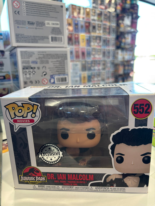 Jurassic Park : Dr. Ian Malcolm #552 Shared Exclusive Funko pop