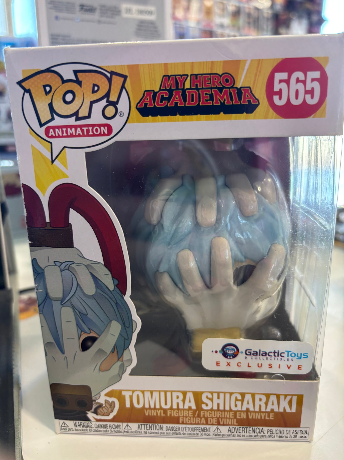 Funko! Pop Animation: My Hero Academia - Tomura Shigaraki #565 Galactic Toys Exclusive