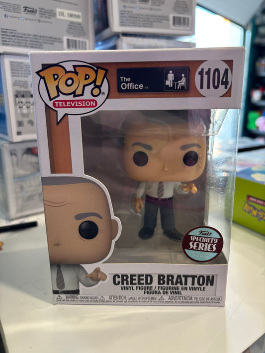 Office Funko Pop!  Creed Bratton #1104 Specialty Series Exclusive