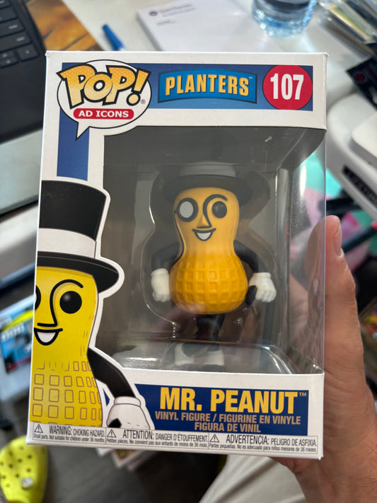 Funko Pop!  Ad icons :  Planters : Mr. Peanut #107